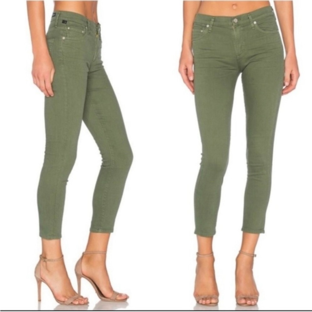 Citizens Of Humanity Rocket Crop High Rise Skinny